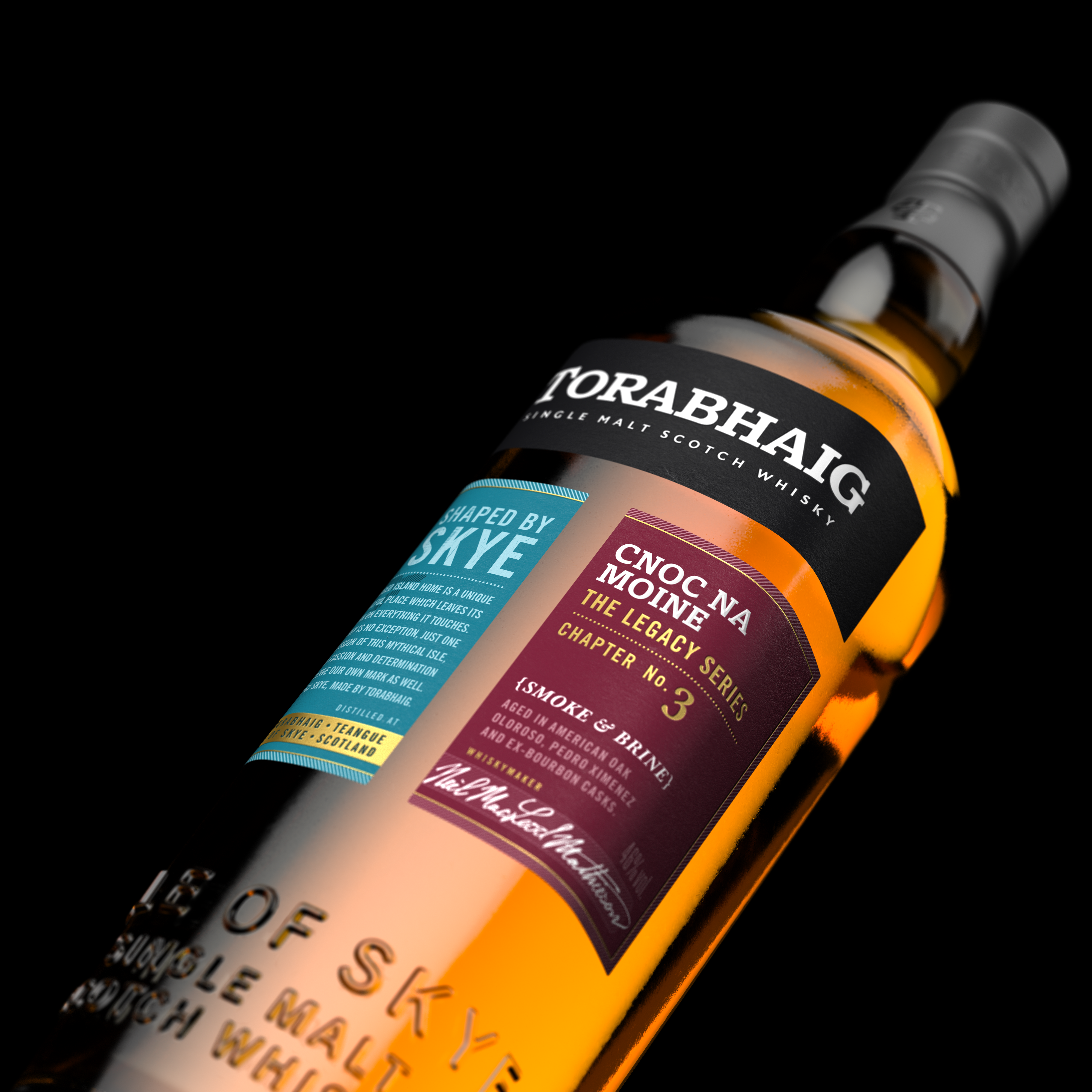 Tredje släppet från Torabhaigs The Legacy Serie Torabhaig Cnoc Na Moine Single Malt